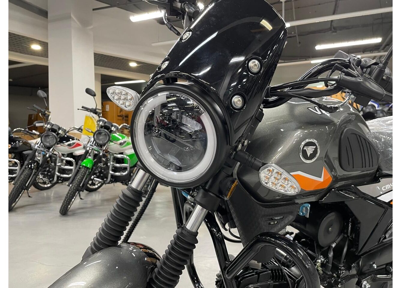 Мопед VMC NOVA 49сс (125сс) Led Full, дисковый тормоз, RKB RATO с баланс. валом, сигнализация в Томске