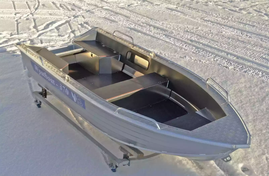 Алюминиевая лодка Wyatboat-370 в Томске