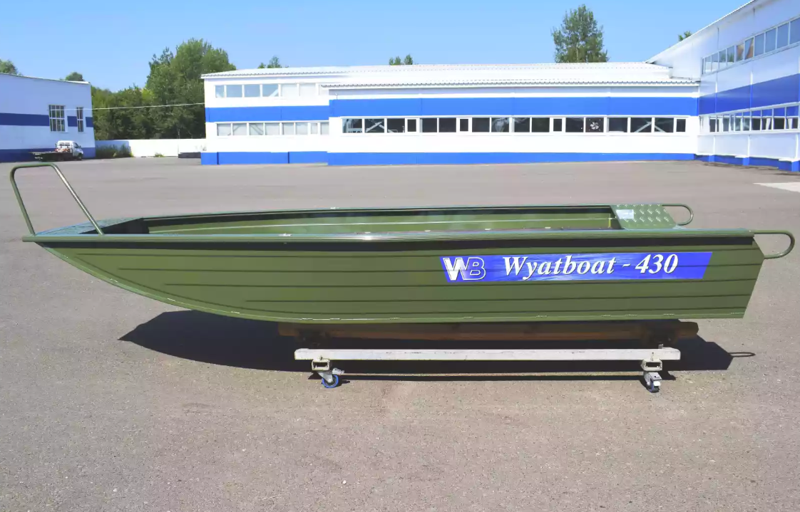 Алюминиевая лодка  Wyatboat-430 Master Fish в Томске