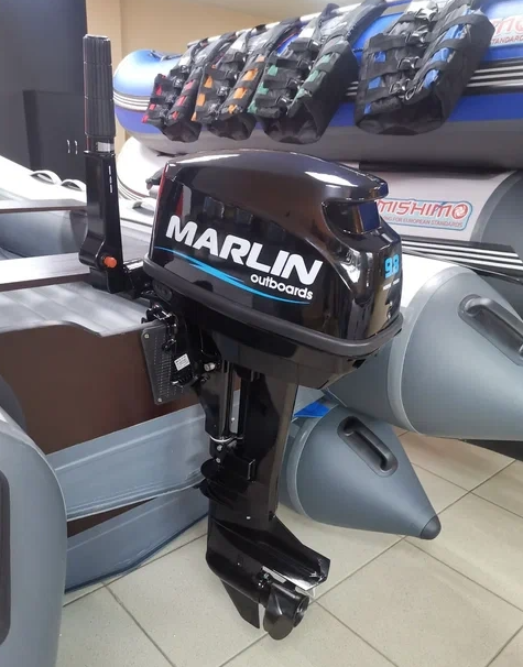 КОМПЛЕКТ ЛОДКА MISHIMO LITE 350 + МОТОР 9,8 Л.С. в Томске