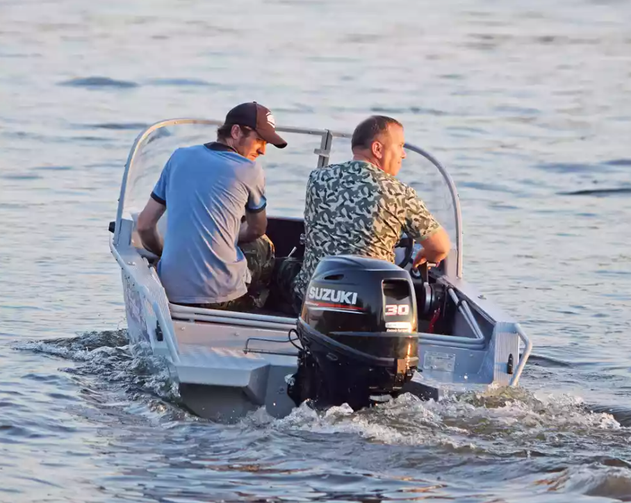 Алюминиевая лодка Wyatboat-390 DCM в Томске