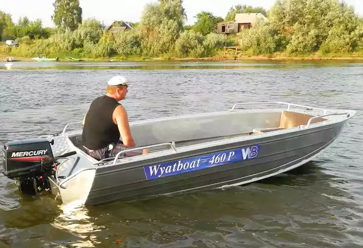 Алюминиевая лодка Wyatboat-460 P в Томске