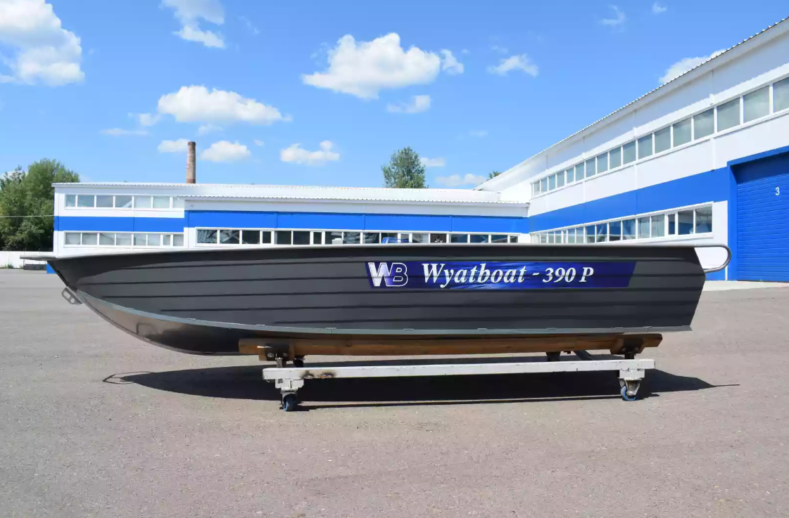 Алюминиевая лодка Wyatboat-390Р Fish в Томске