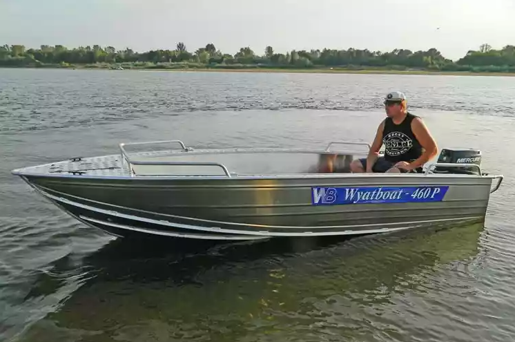 Алюминиевая лодка Wyatboat-460 P в Томске