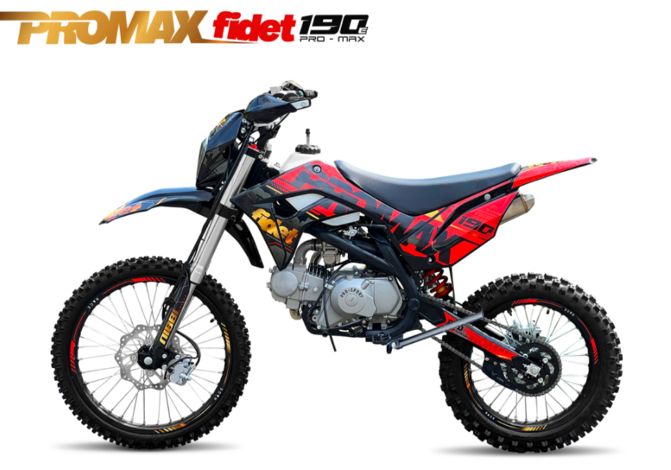 Мотоцикл (питбайк) PROMAX FIDET (ФАЙДЕТ) 190E MAX PRO LUX 19/16 в Томске