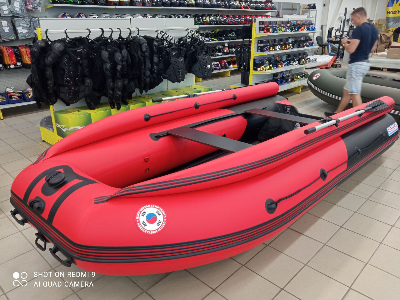 Лодка MISHIMO RIVER FJET PRO 430  под водомет в Томске