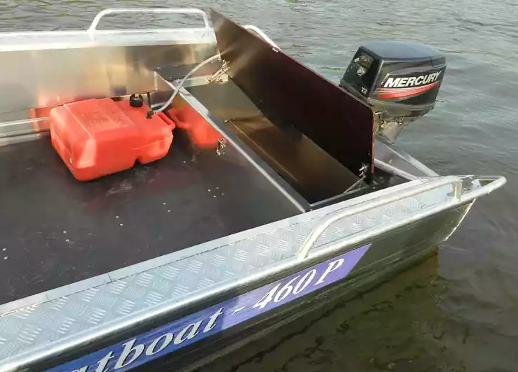 Алюминиевая лодка Wyatboat-460 P в Томске