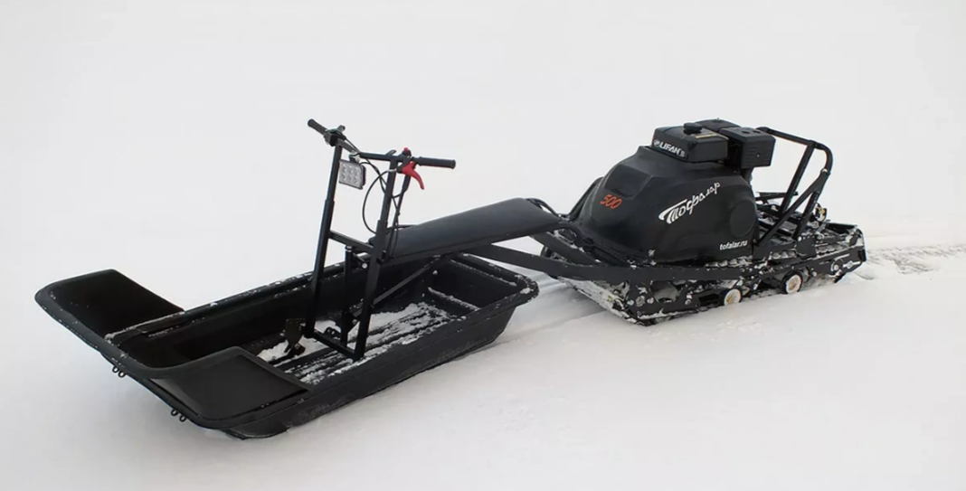 Мотобуксировщик Тофалар 500 с модулем Толкач в Томске