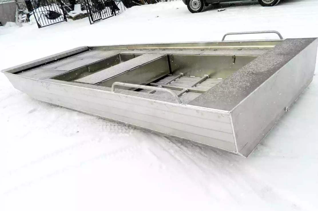 Алюминиевая лодка Wyatboat-390 Jonboat в Томске
