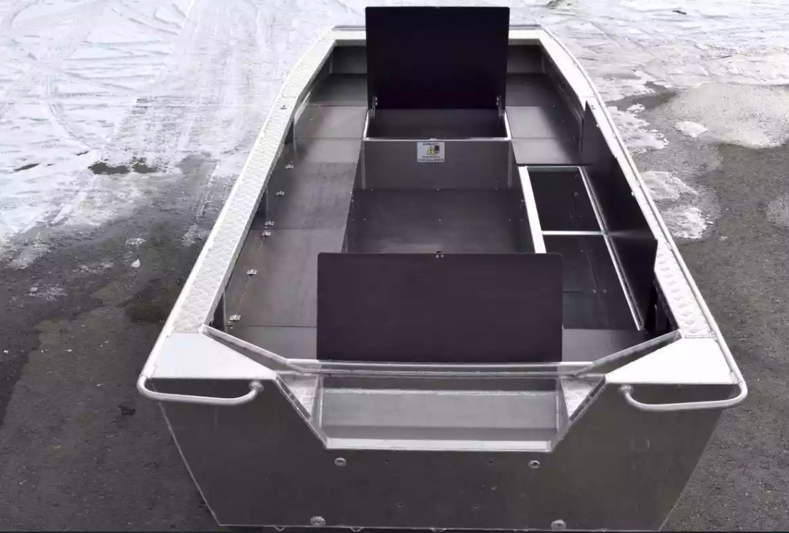 Алюминиевая лодка Wyatboat-490 Jonboat в Томске