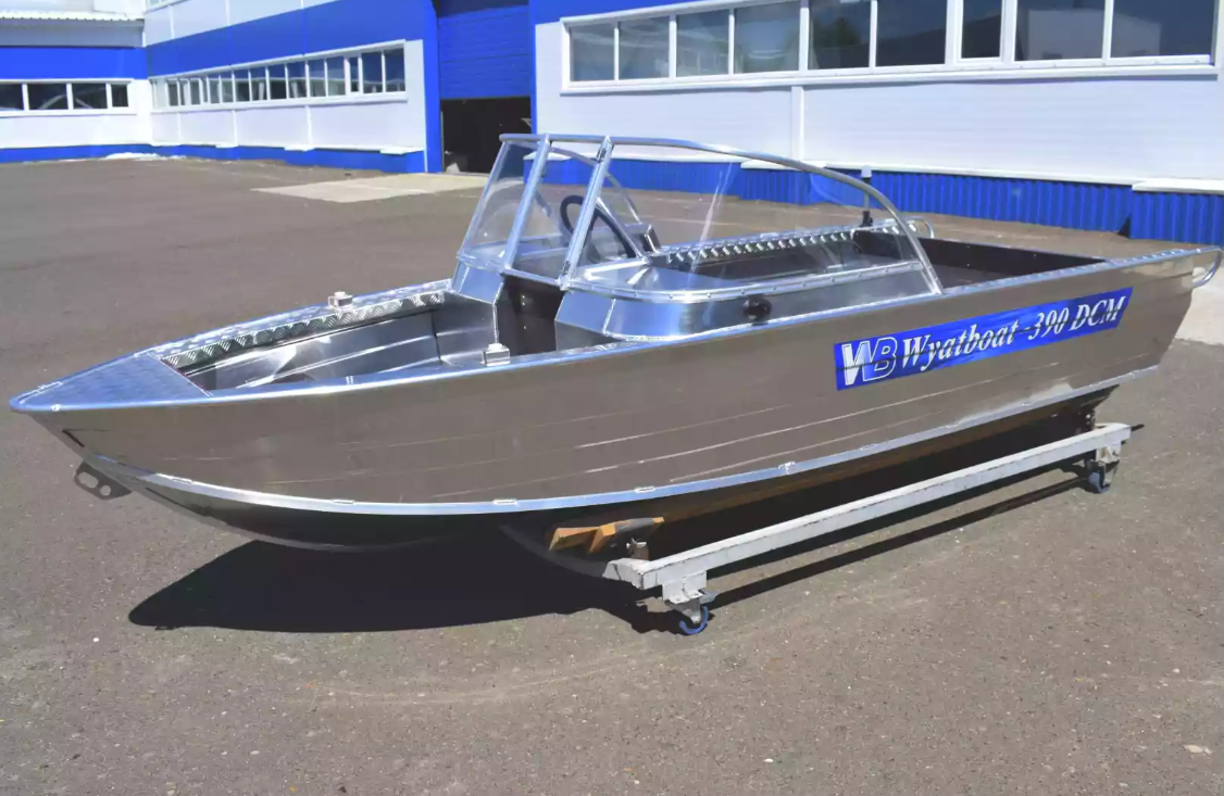 Алюминиевая лодка Wyatboat-390 DCM в Томске