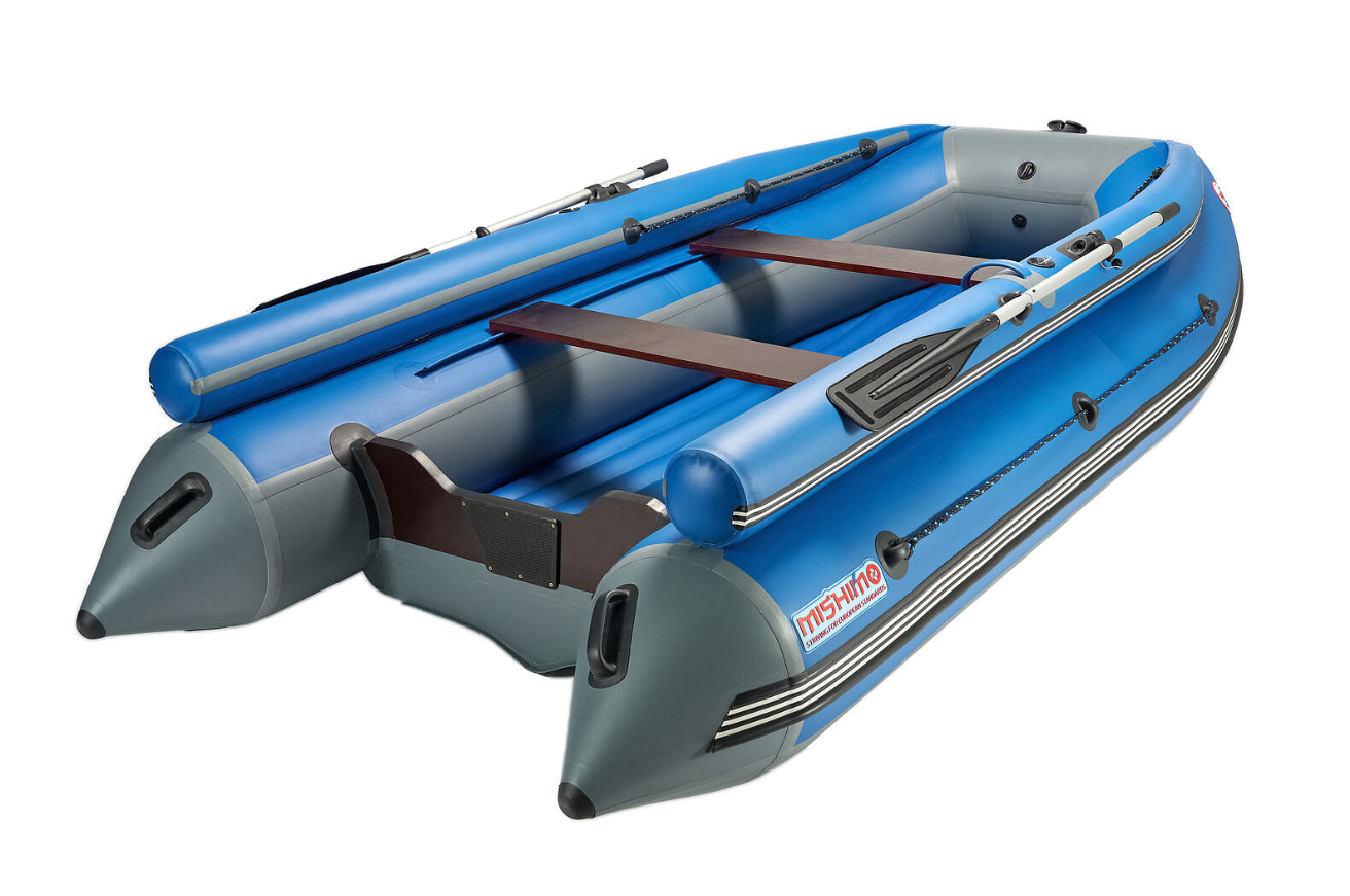КОМПЛЕКТ ЛОДКА MISHIMO FAMILY LITE 370 + МОТОР MARLIN MP 9.9 AMHS PROLINE FORCE в Томске