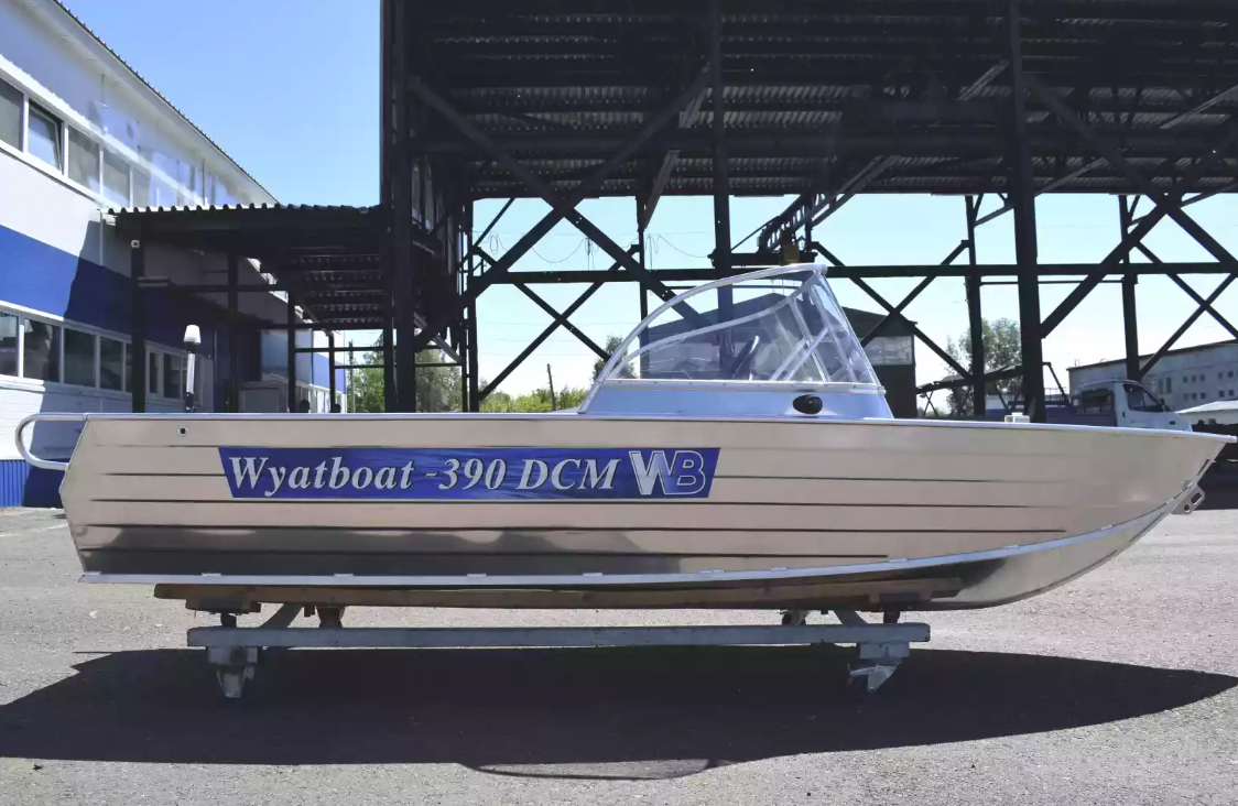 Алюминиевая лодка Wyatboat-390 DCM в Томске
