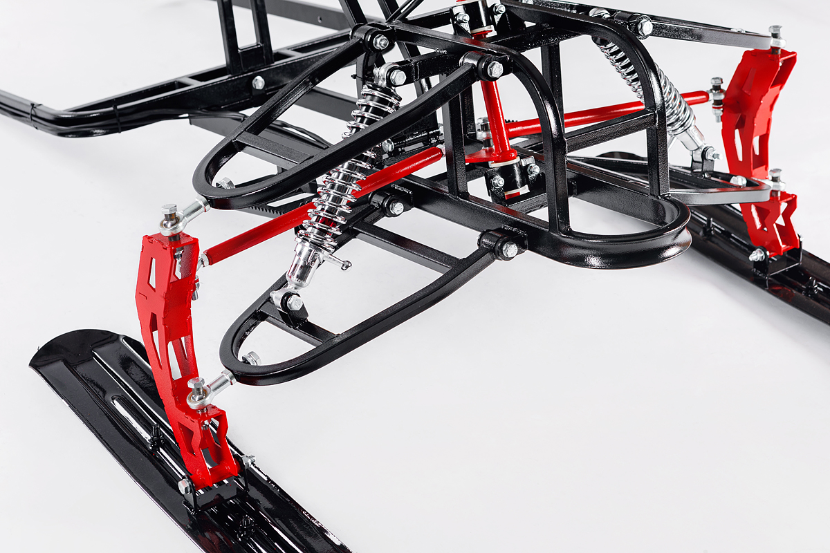 Лыжный модуль IKUDZO с подогревом ручек металлические лыжи в Томске