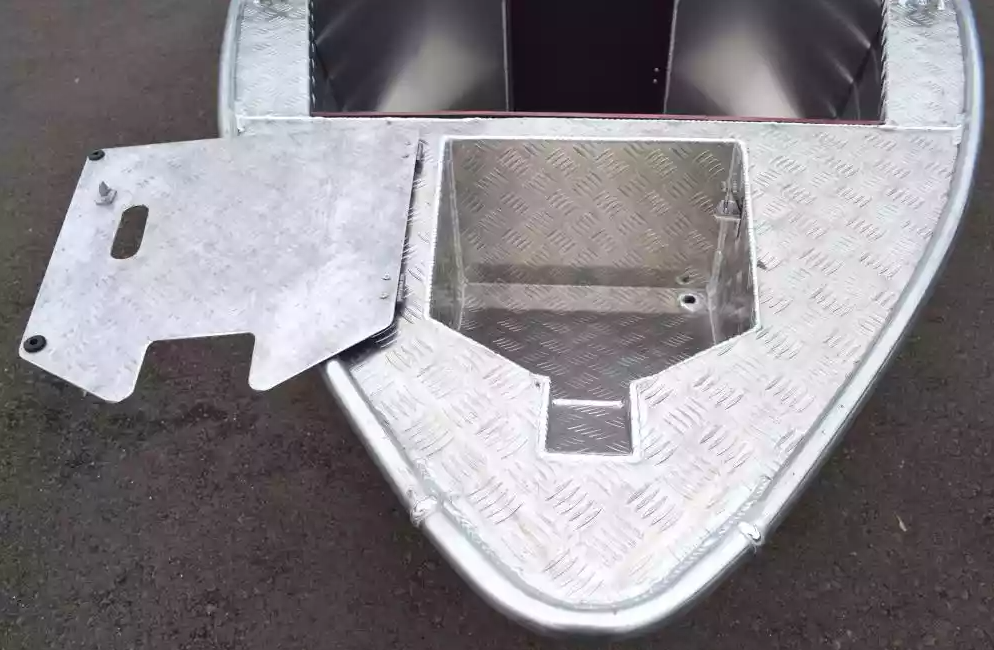 Алюминиевая лодка Wyatboat-390 DCM Увеличенный борт в Томске