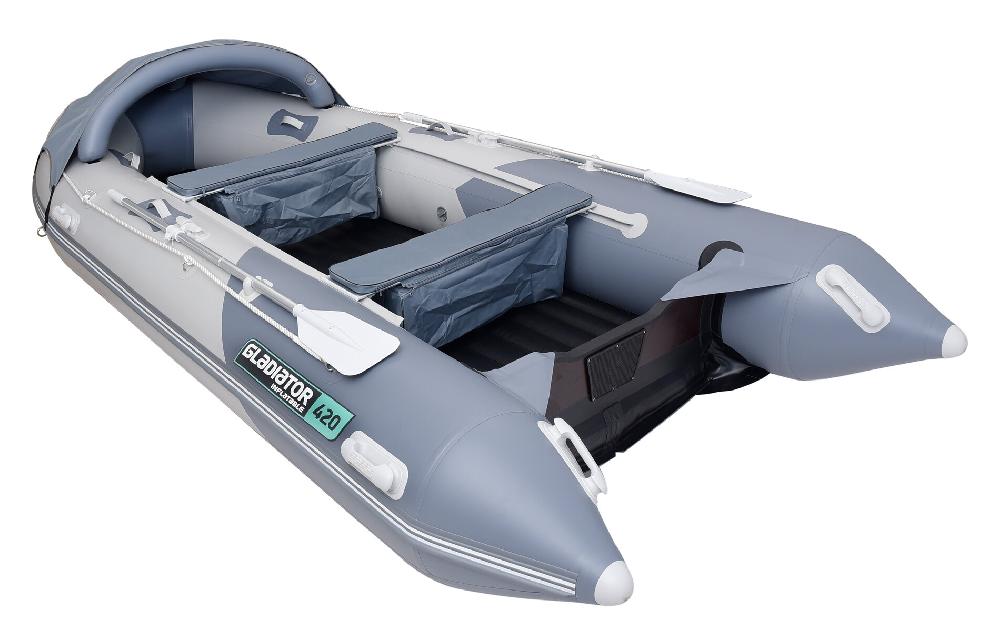 НАДУВНАЯ ЛОДКА GLADIATOR E420PRO в Томске