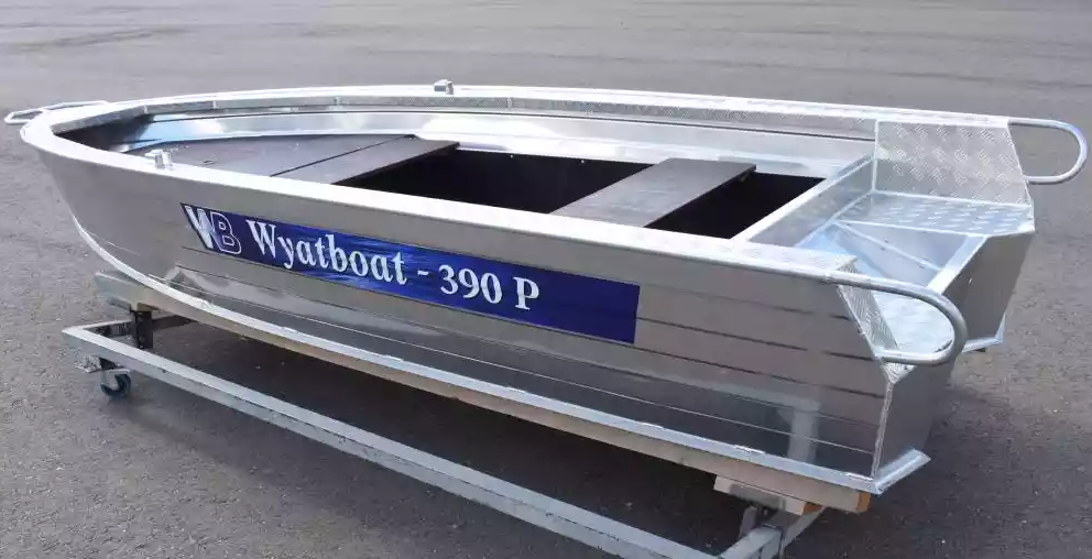 Алюминиевая лодка Wyatboat-390Р Fish в Томске
