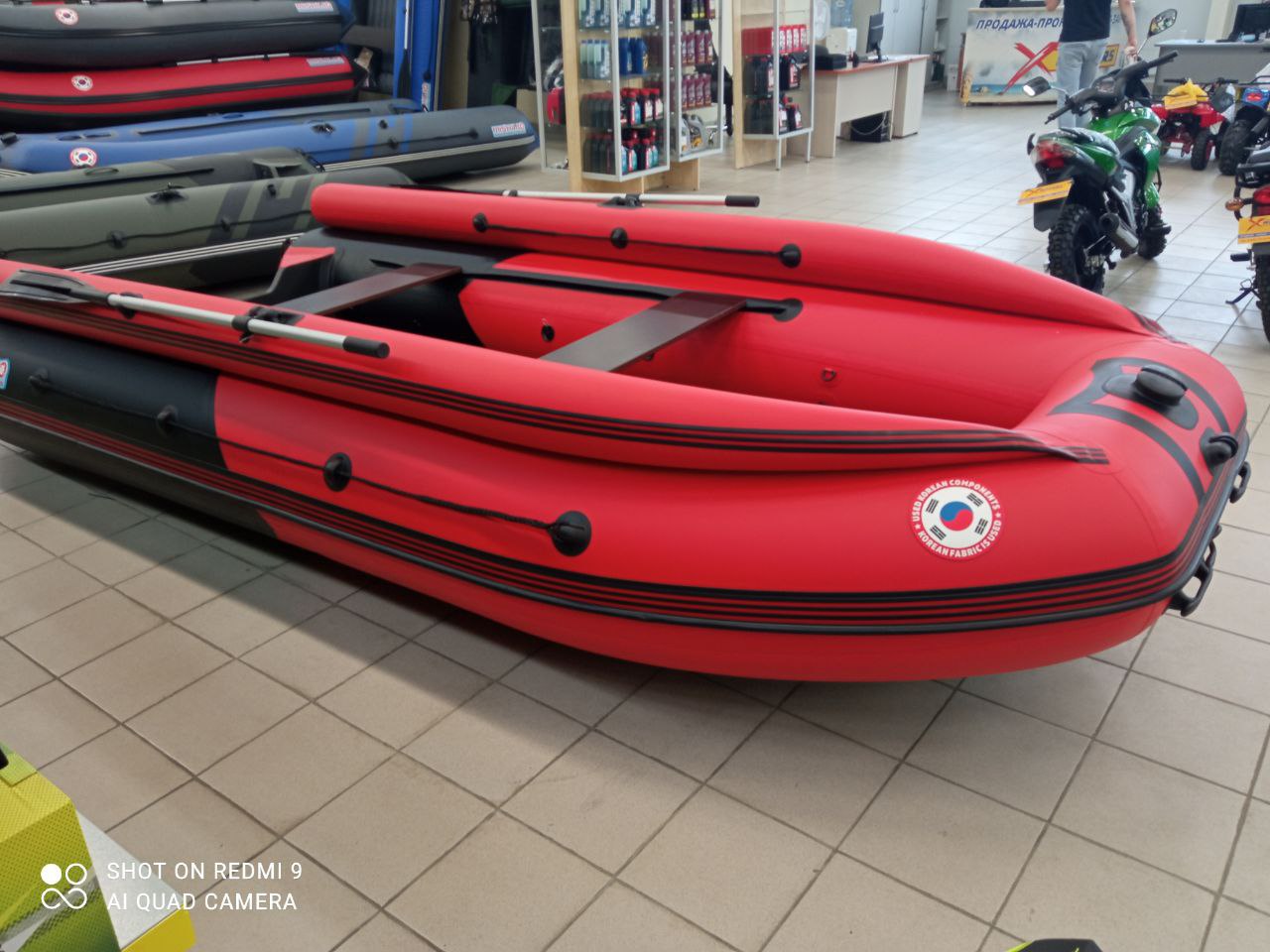 Лодка MISHIMO RIVER FJET PRO 430  под водомет в Томске