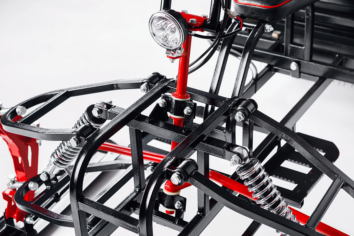 Лыжный модуль IKUDZO с подогревом ручек металлические лыжи в Томске