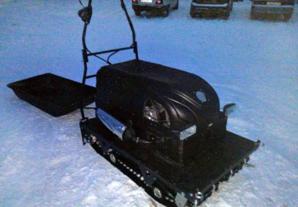 Мотобуксировщик ВОЛКОДАВ POWER V9 в Томске