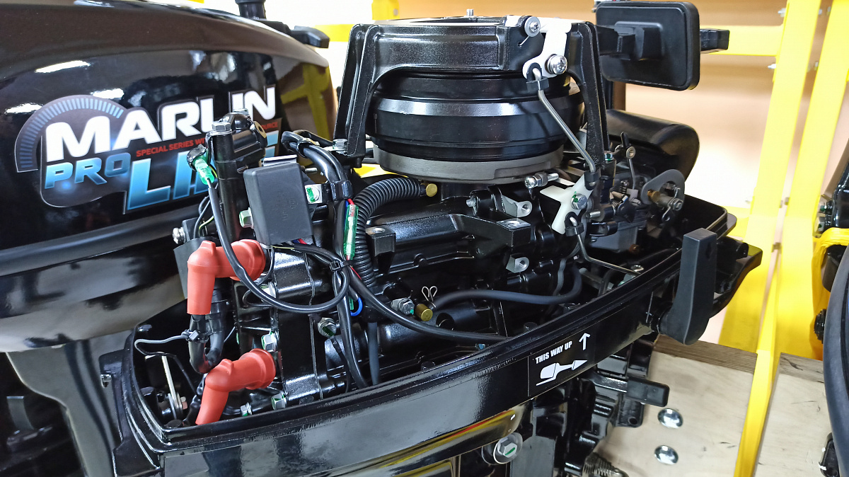 КОМПЛЕКТ Лодка MISHIMO PRO 350 + ЛОДОЧНЫЙ МОТОР MARLIN MP 9.9 (20) AMHS PRO в Томске