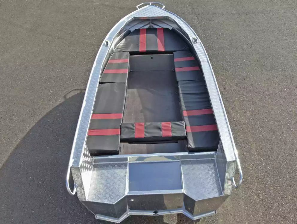Алюминиевая лодка Wyatboat-390РМ увеличенный борт в Томске