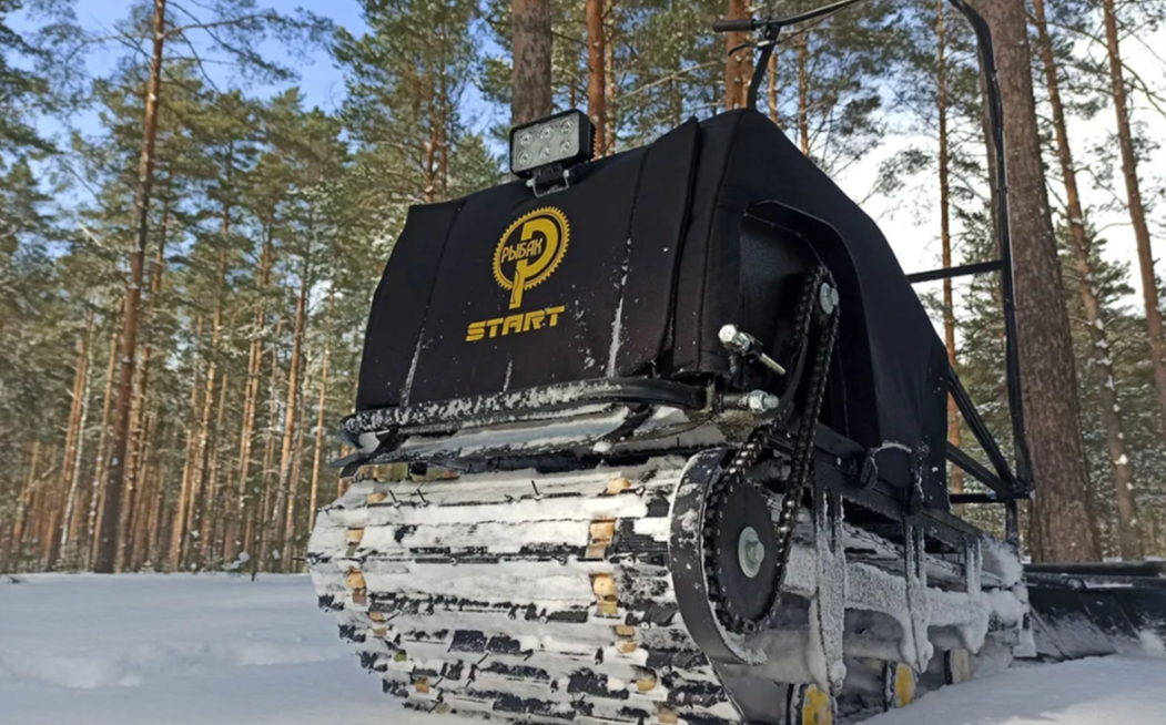 Мотобуксировщик РЫБАК СТАРТ Lifan 15 л.с (тканный капот) в Томске