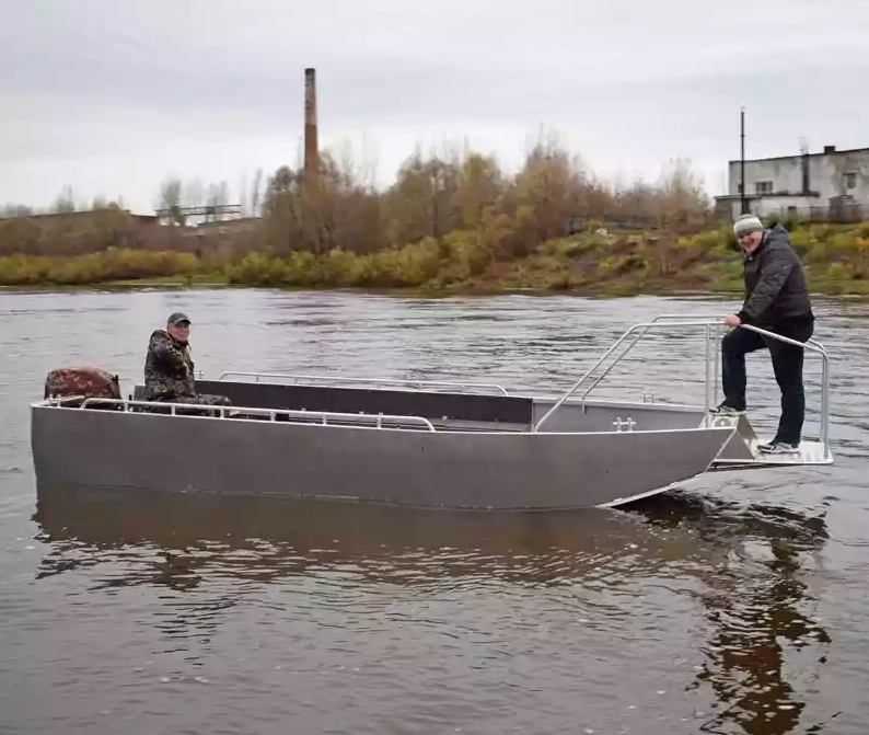 Алюминиевая лодка Wyatboat-600 в Томске