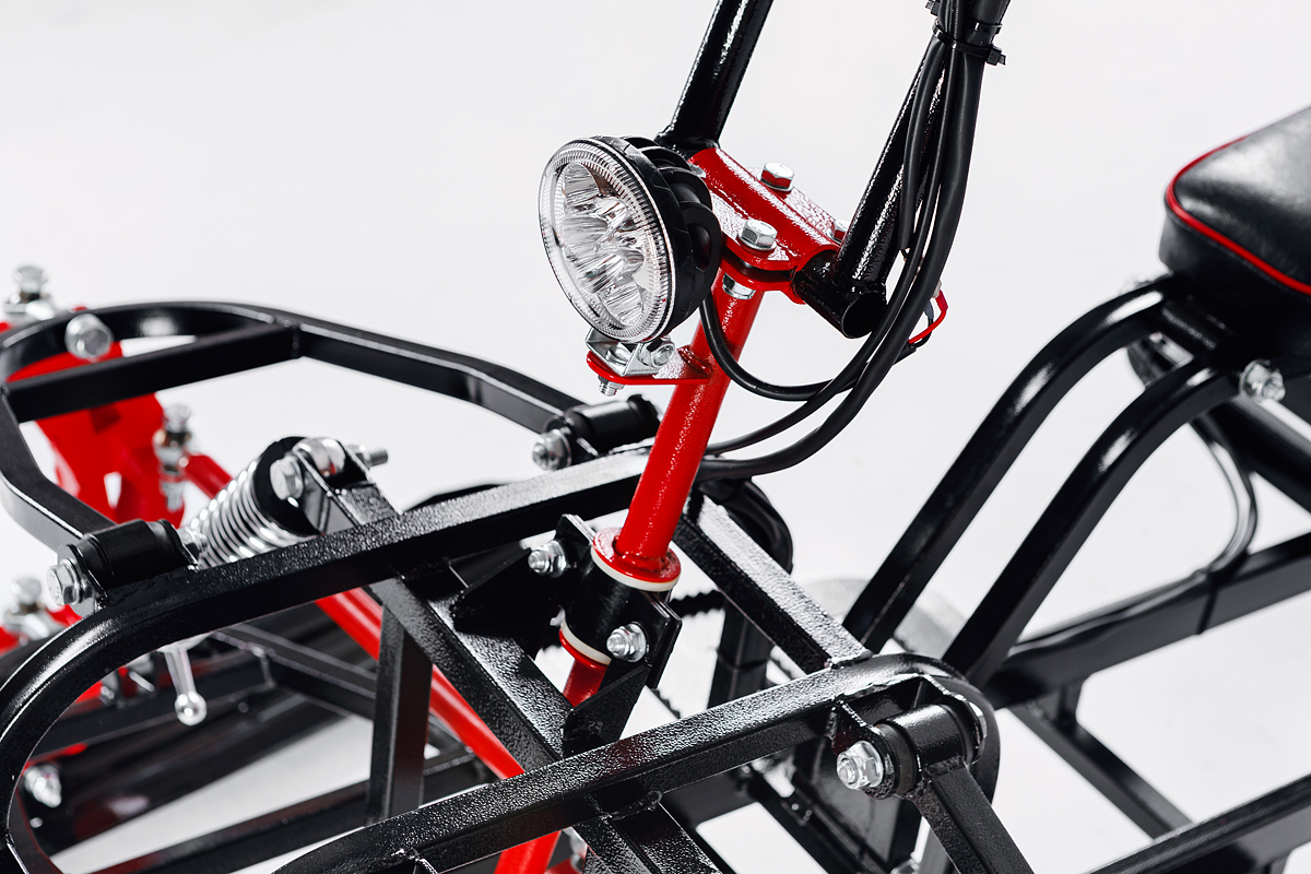 Лыжный модуль IKUDZO с подогревом ручек металлические лыжи в Томске