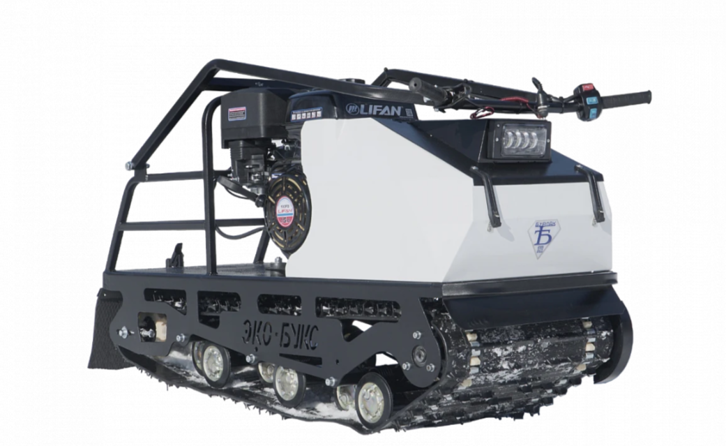 Мотобуксировщик ЭКО-букс V.2 15 л.с. (катковая подвеска, передний привод, длина 1450 мм) в Томске