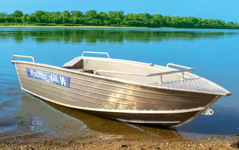 Алюминиевая лодка  Wyatboat-430М в Томске