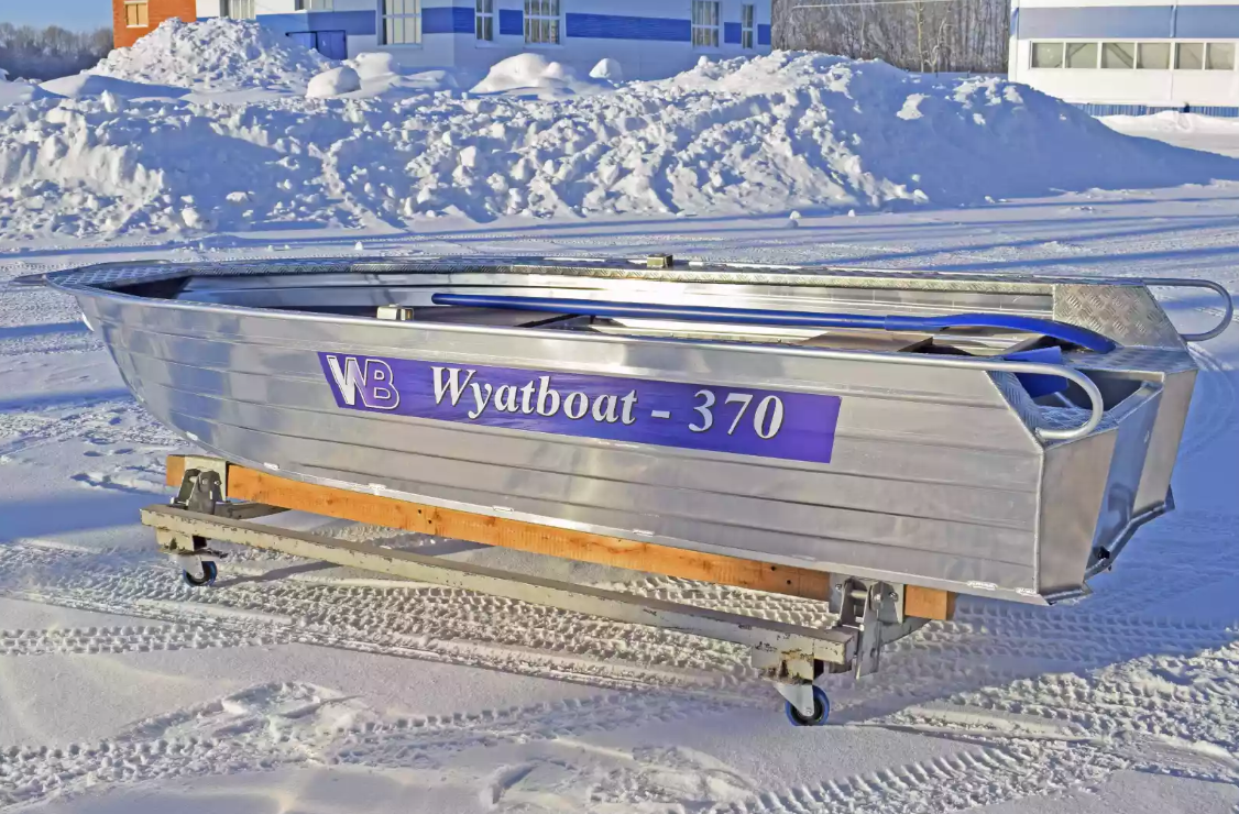 Алюминиевая лодка Wyatboat-370 Р FISH в Томске
