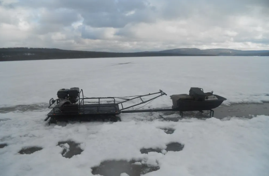 Мотобуксировщик AhtaR L13 в Томске