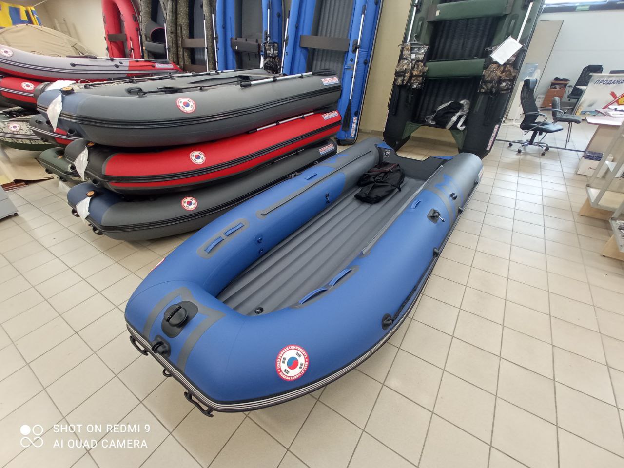 Лодка MISHIMO RIVER JET 400 под водомет в Томске