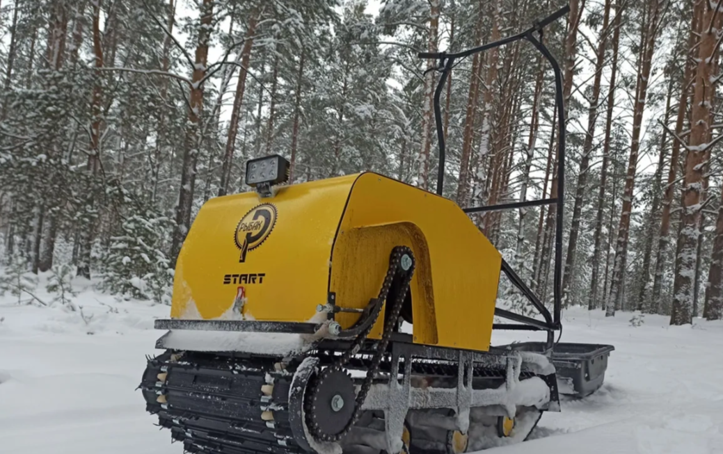 Мотобуксировщик РЫБАК СТАРТ Lifan 15 л.с. (металлический капот) в Томске