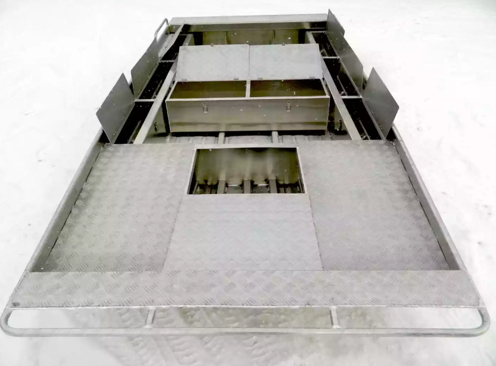 Алюминиевая лодка Wyatboat-390 Jonboat в Томске