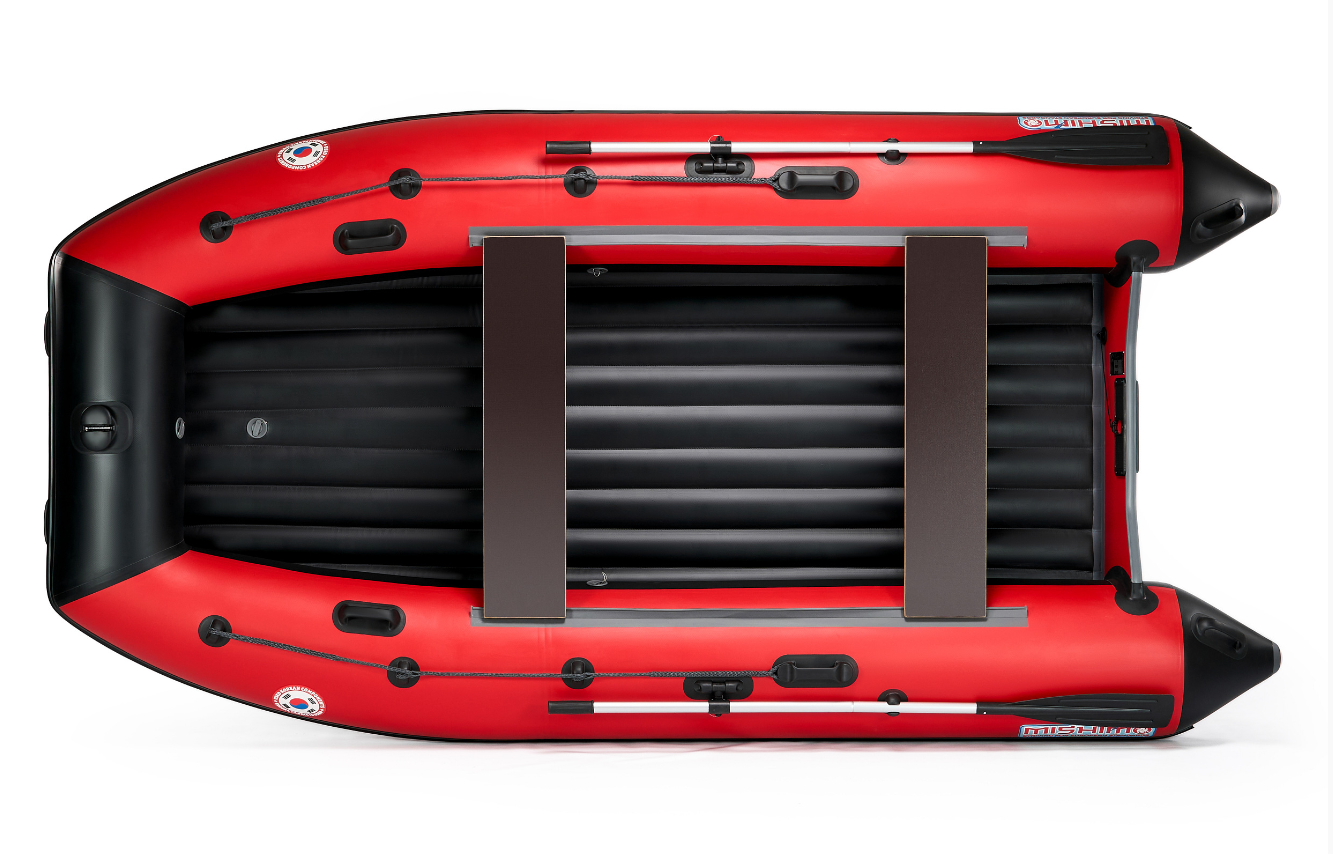 КОМПЛЕКТ ЛОДКА MISHIMO RAPID 380 + ЛОДОЧНЫЙ МОТОР MARLIN MP 9.9 (20) AMHS PROLINE FORCE в Томске