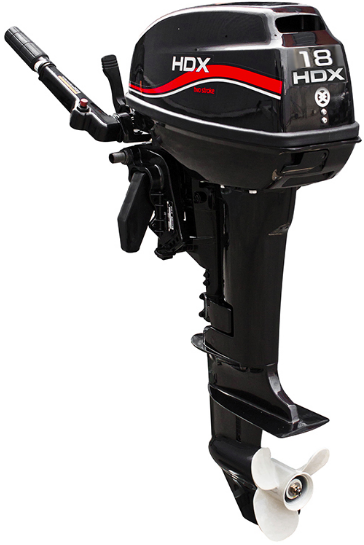 Лодочный мотор 2-х тактный HDX R series TE 18 BMS в Томске