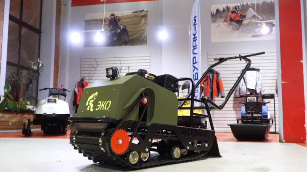 Мотобуксировщик ЭКО-Мини 15 лс (рама цельнометаллическая гнутая) в Томске