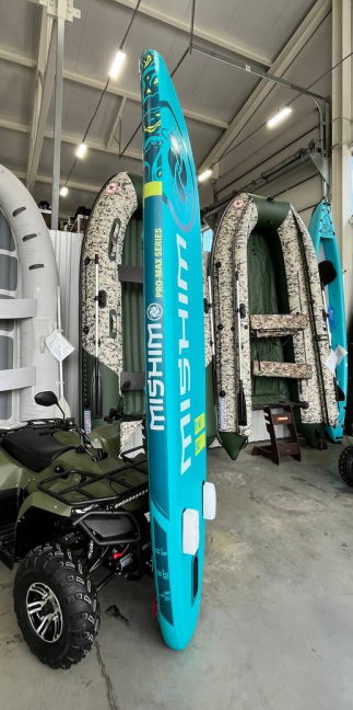 SUP (САП) Доска MISHIMO PRO-MAX Light Teal 11,6’ (355см) в Томске