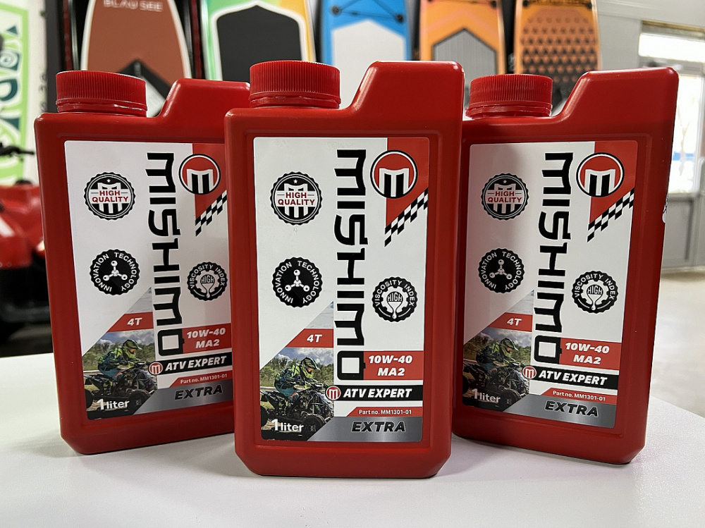 Масло MISHIMO 4T ATV EXPERT (EXTRA) 10w40 1 л в Томске