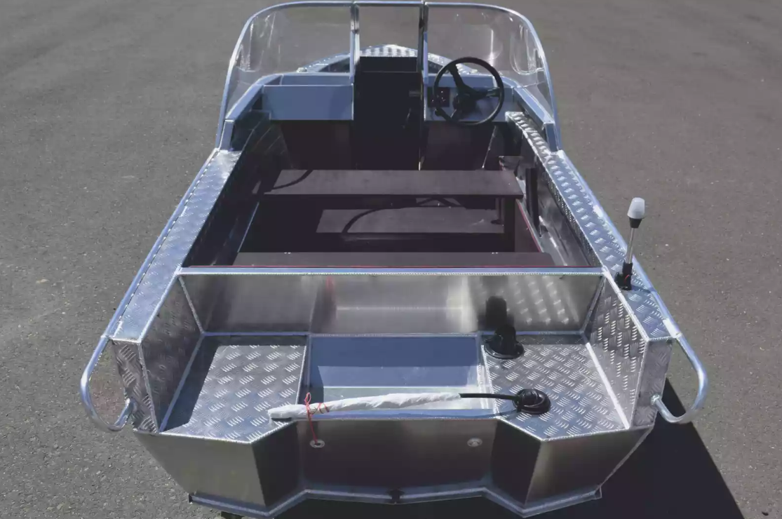 Алюминиевая лодка Wyatboat-390 DCM в Томске