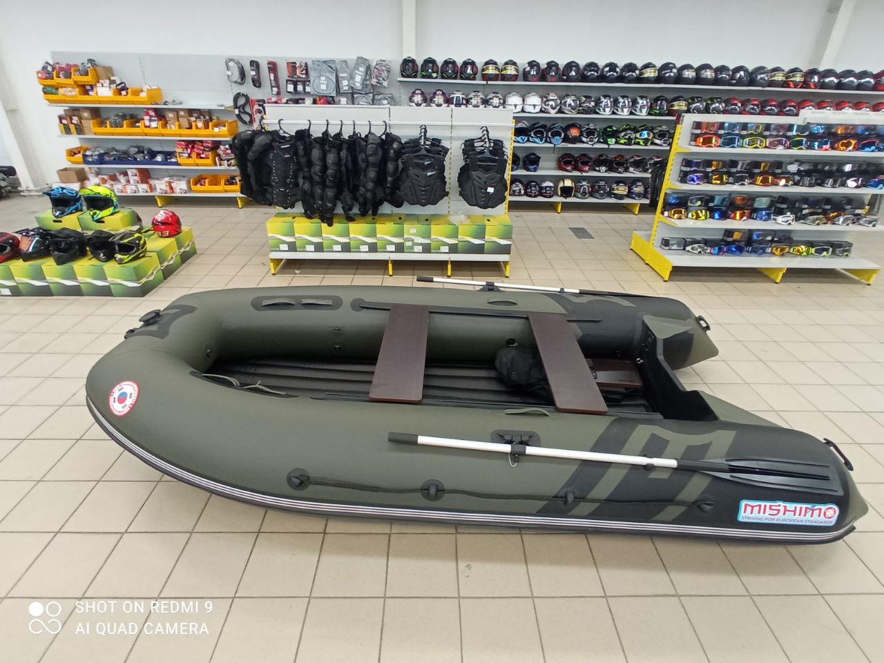 Лодка MISHIMO RIVER JET 400 под водомет в Томске