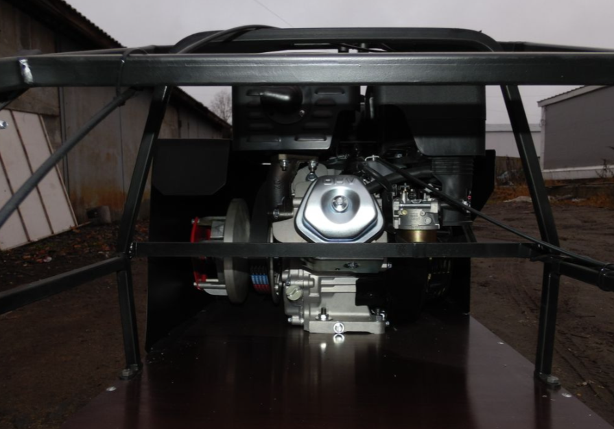 Мотобуксировщик AhtaR Зима 15 л/с с вариатором в Томске