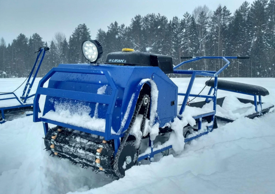 Мотобуксировщик Альбатрос-XLV 15 тележки, 1450 мм в Томске