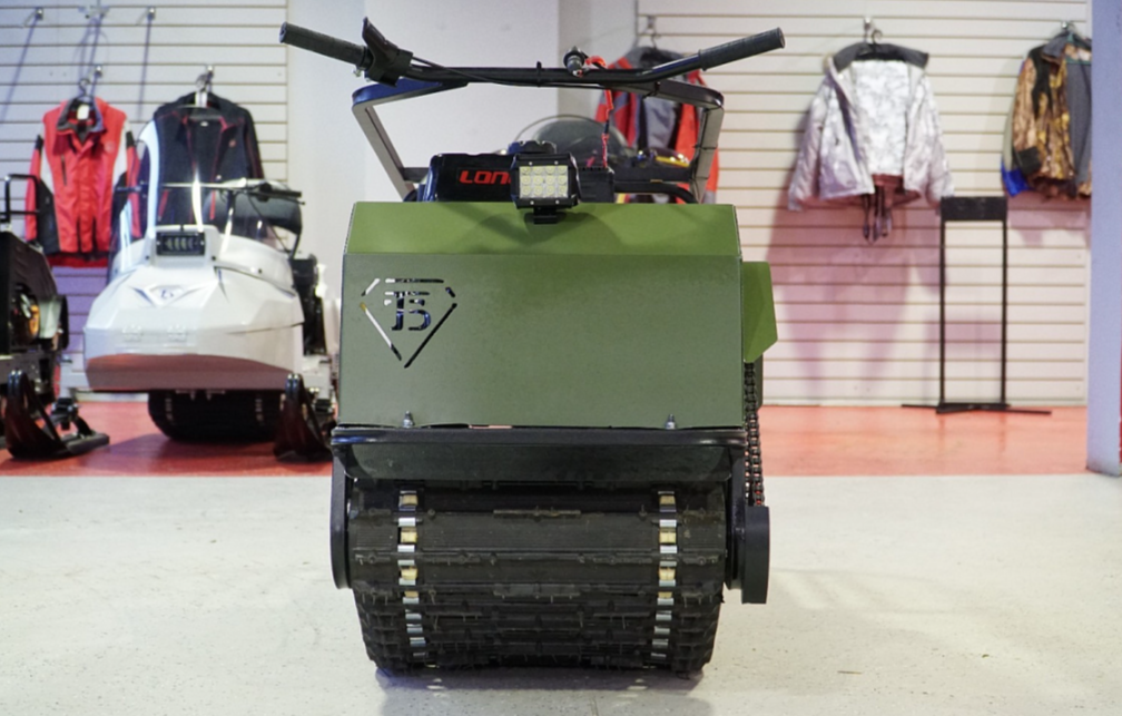 Мотобуксировщик Бурлак ХОЗЯИН-2 в Томске