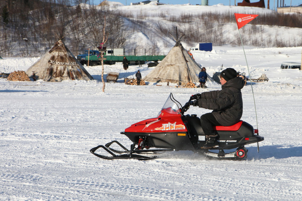 Снегоход РМ ТАЙГА РЫСЬ в Томске