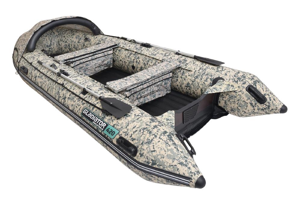 НАДУВНАЯ ЛОДКА GLADIATOR E350PRO в Томске