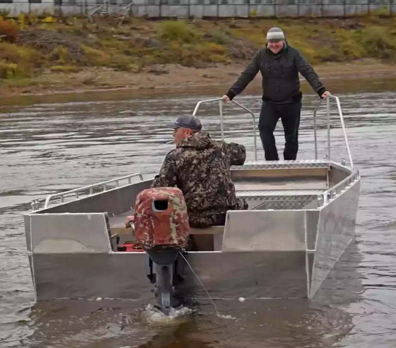 Алюминиевая лодка Wyatboat-600 в Томске