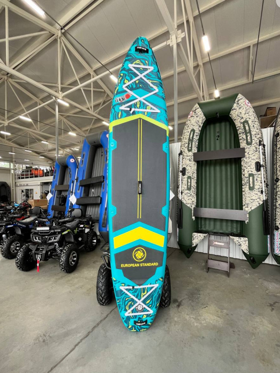 SUP (САП) Доска MISHIMO PRO-MAX Light Teal 11,6’ (355см) в Томске